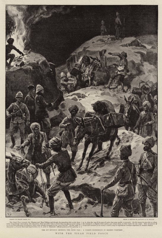Mit der Tirah-Feldtruppe von Frank Dadd