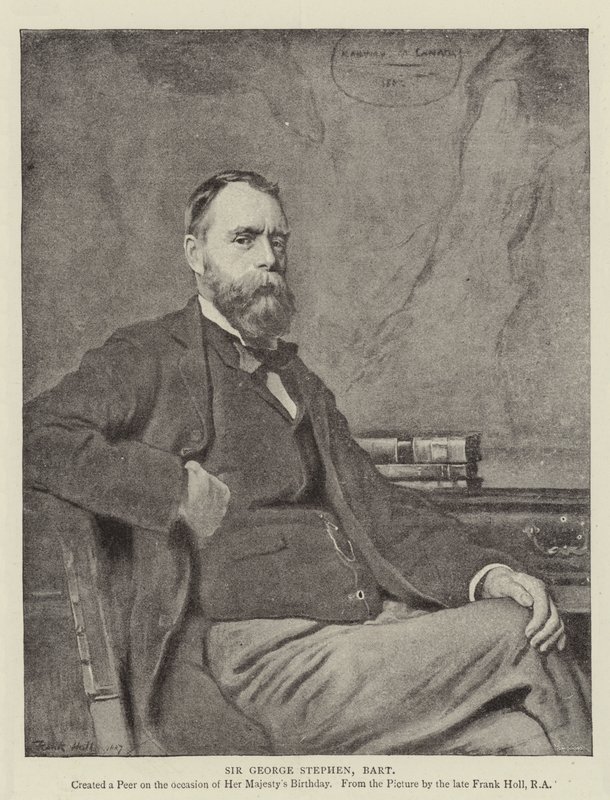 Sir George Stephen, Baronet von Frank Holl
