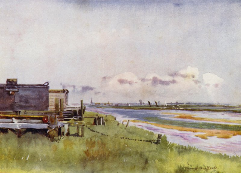 Norfolk Broads: Yarmouth von Breydon von Frank Southgate