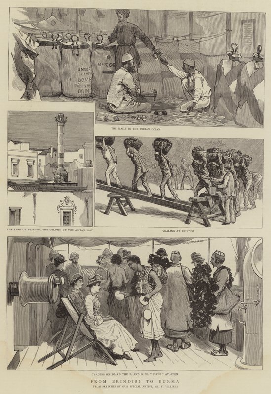 Von Brindisi nach Burma von Frederic Villiers