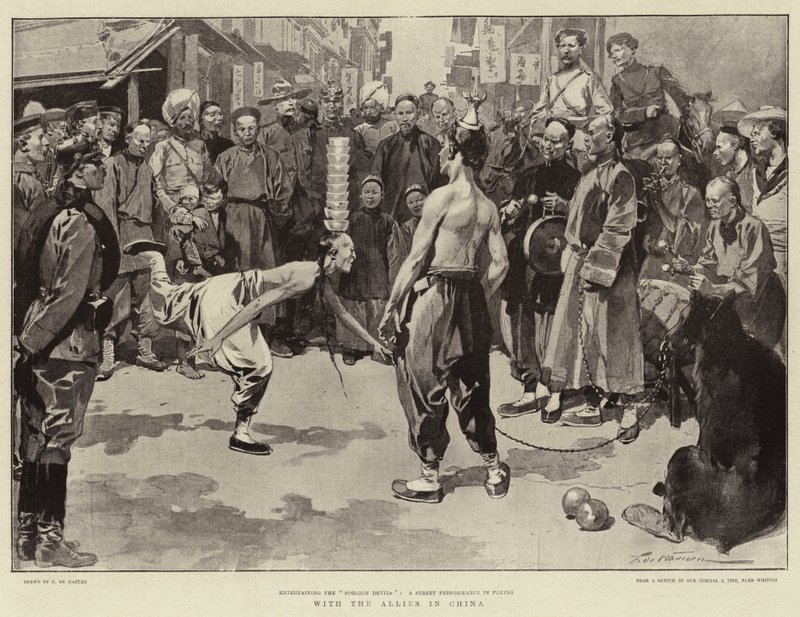 Mit den Alliierten in China von Frederic de Haenen