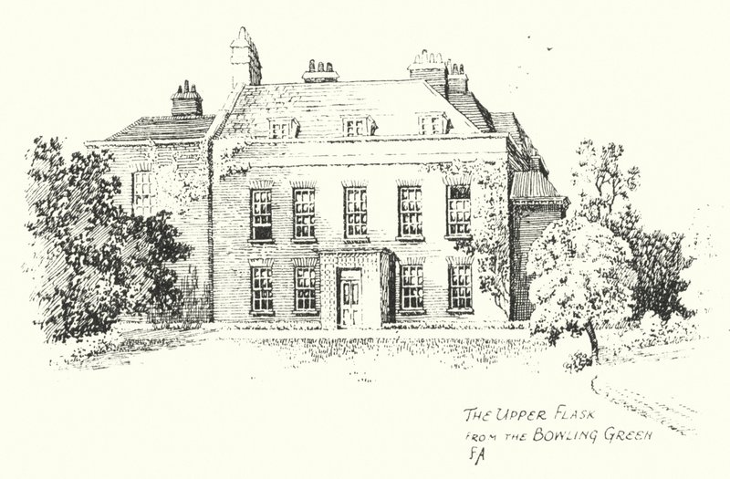The Upper Flask vom Bowling Green von Frederick Adcock