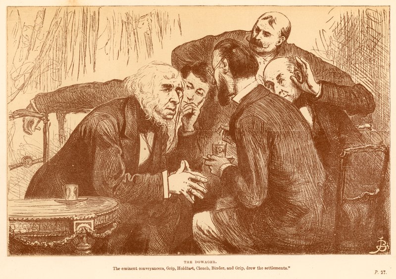 Die Witwe von Frederick Barnard
