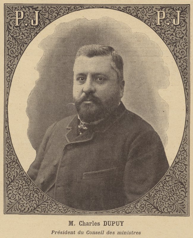 Charles Dupuy, Premierminister von Frankreich von French School