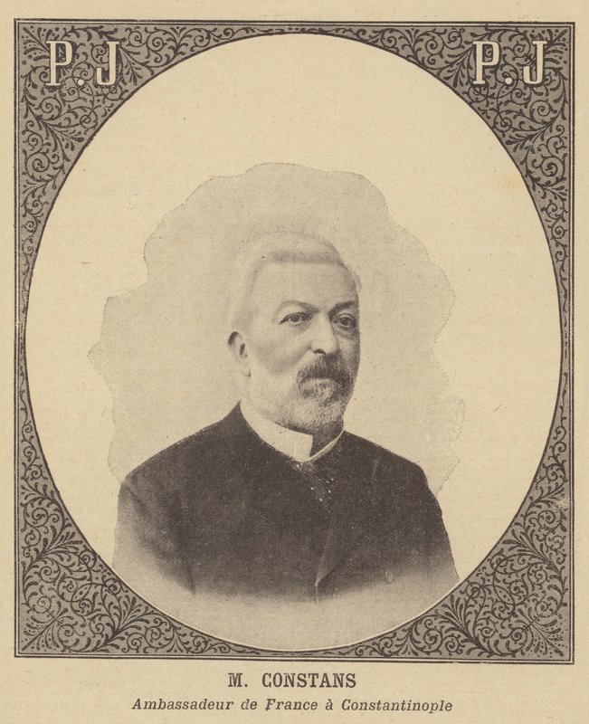 Ernest Constans, französischer Botschafter in Konstantinopel von French School