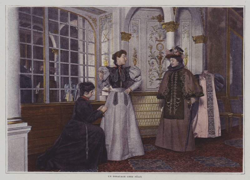 Anprobe bei Felix, Schneider in Paris von French Photographer