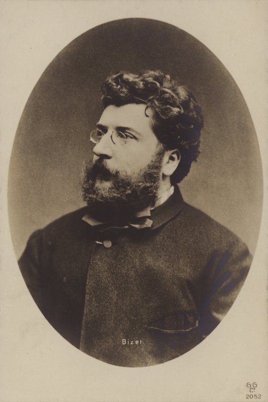 Georges Bizet, französischer Komponist, hauptsächlich von Opern (1838-1875) von French Photographer
