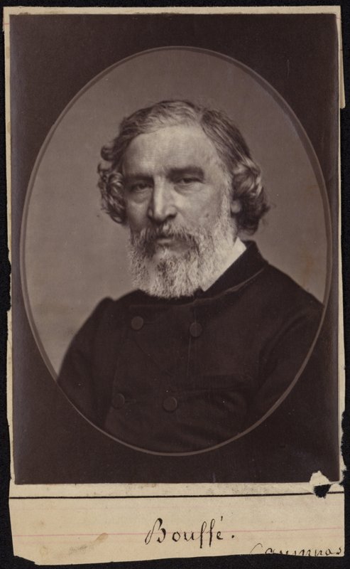Hugues Bouffé, französischer Bühnenschauspieler von French Photographer