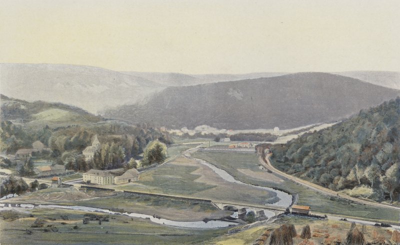 Laval-Dieu, Champ du Trou, Mündung der Semoys von French Photographer