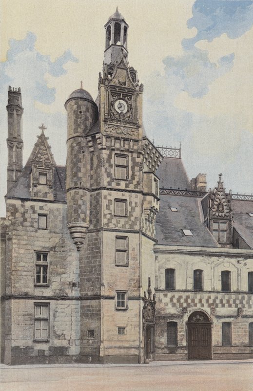Montigny-le-Gannelon, Schloss, Treppenturm von French Photographer