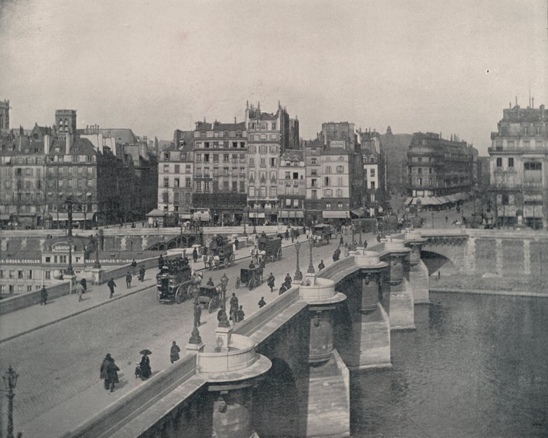 Paris: Die Pont Neuf, oder Neue Brücke von French Photographer