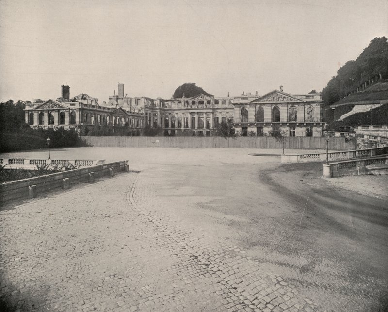Ruinen des Palastes von St. Cloud von French Photographer