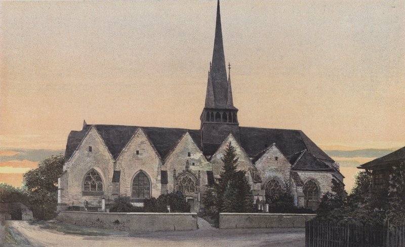 Saint-Andre, Kirche, Fassade S von French Photographer