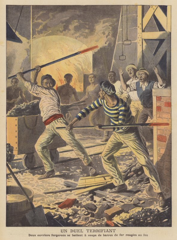 Ein erschreckendes Duell von French School