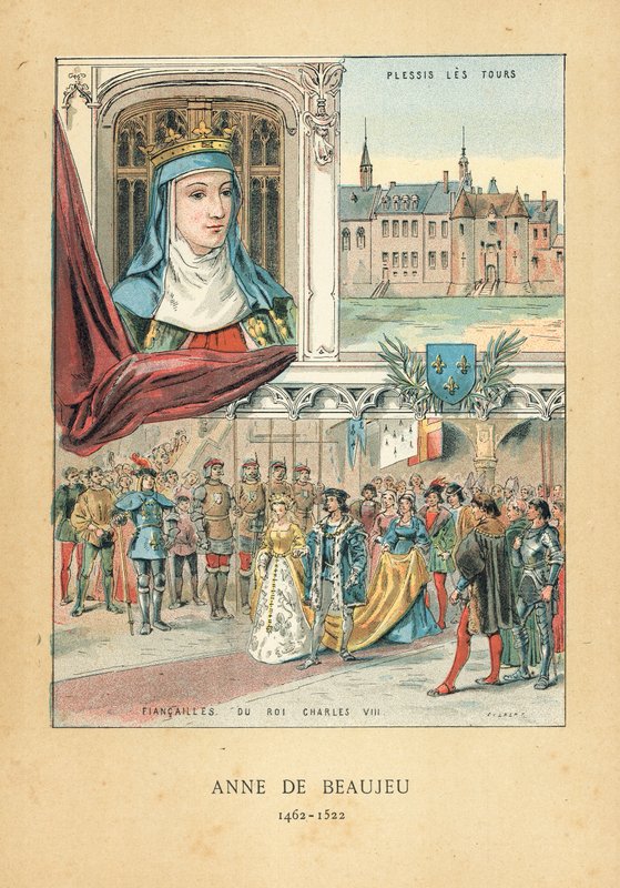 Anne de Beaujeu von French School