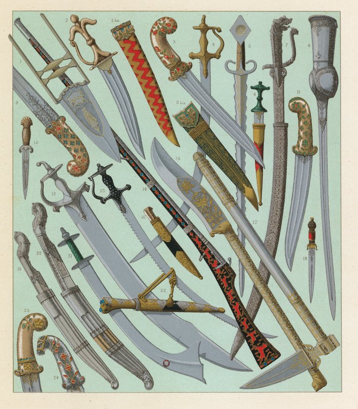 Asiatische Tracht von French School