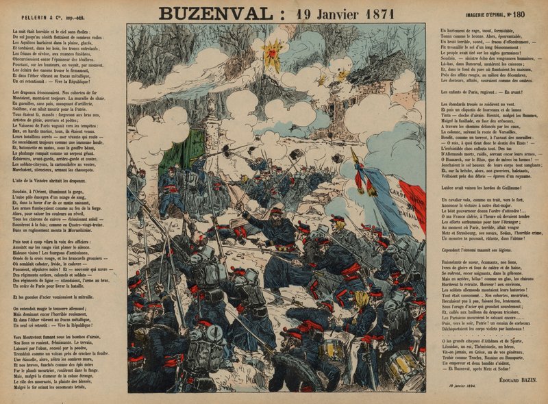 Schlacht von Buzenval, Deutsch-Französischer Krieg von French School