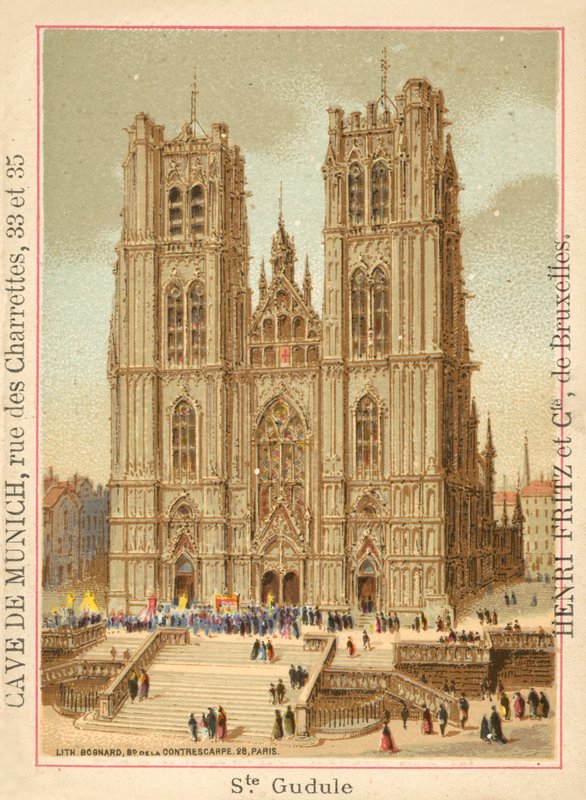 Kathedrale St. Michael und St. Gudula, Brüssel von French School