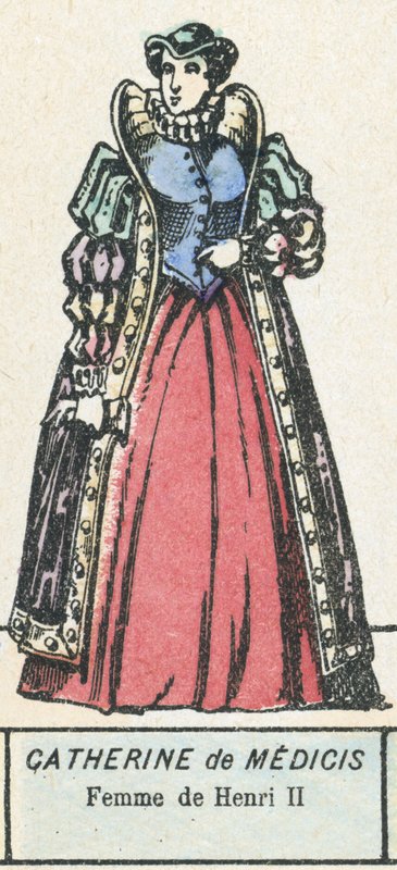 Katharina von Medici, Frau von Heinrich II. von French School
