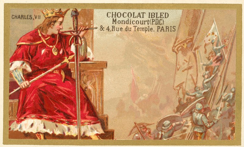Karl VII. von Frankreich von French School