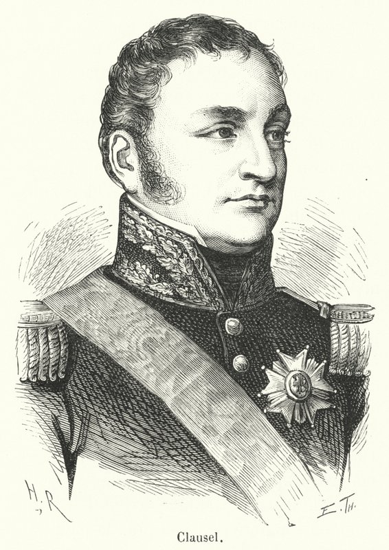 Clausel (Gravur) von French School