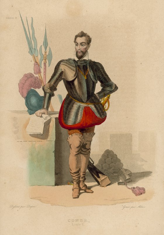 Louis I. von Condé von French School