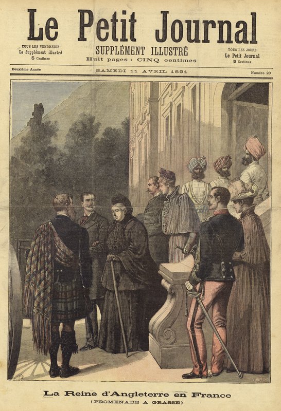 Titelblatt von Le Petit Journal, 11. April 1891 von French School