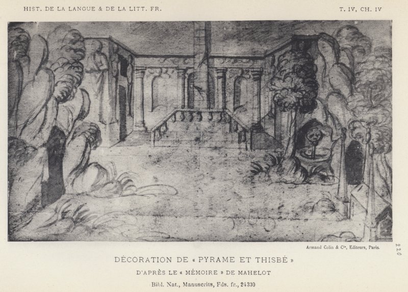 Decoration De Pyrame Et Thisbe von French School