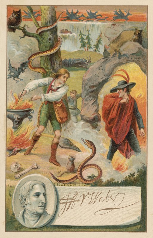 Der Freischütz, Oper von Carl Maria von Weber von French School
