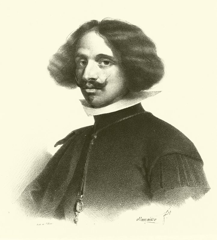 Diego Rodriguez de Silva y Velazquez, Porträt von French School