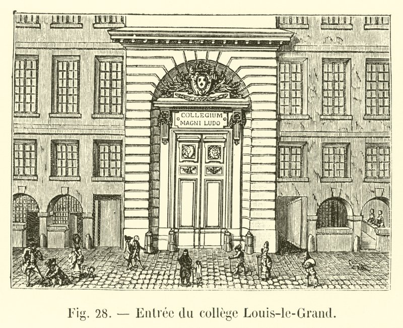 Eingang des Kollegs Louis-le-Grand von French School