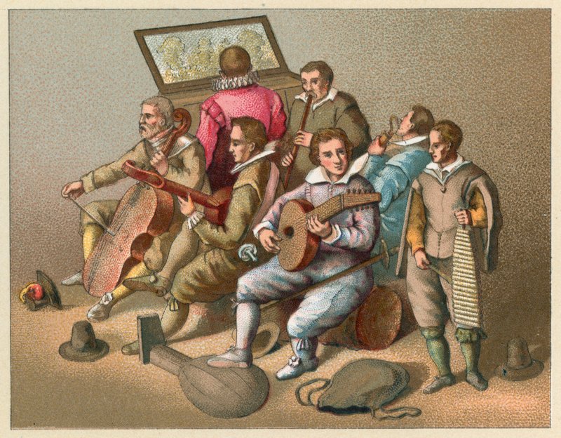 Europa XVII. Jahrhundert Kostüm von French School