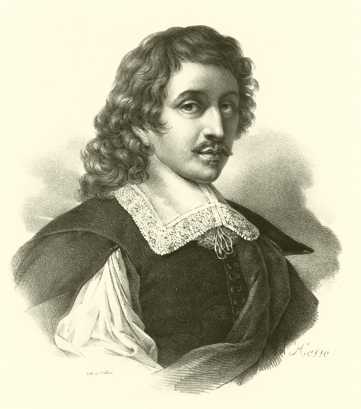 Eustache Le Sueur oder Lesueur, Porträt von French School