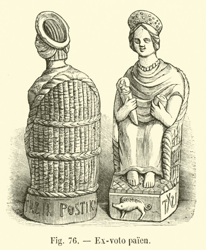 Heidnisches Ex-Voto von French School