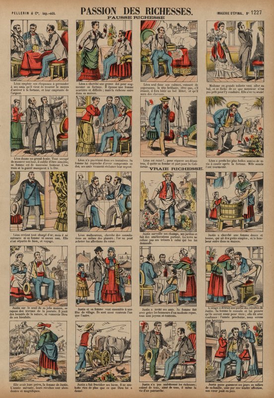 Falscher und wahrer Reichtum von French School