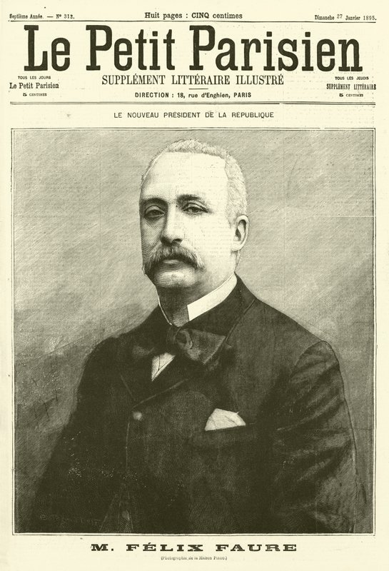 Felix Faure, neuer Präsident von Frankreich von French School