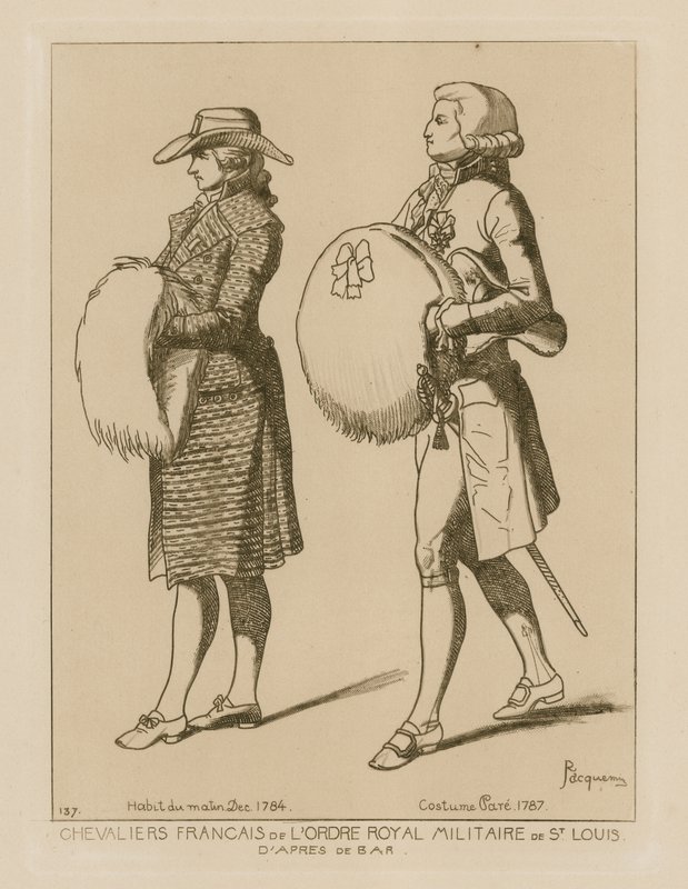 Französische Ritter des königlichen Militärordens von St. Louis von French School
