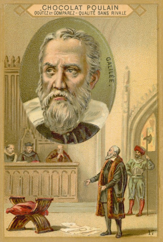Galileo Galilei, italienischer Physiker, Mathematiker und Astronom von French School
