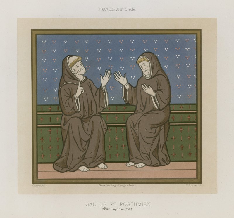 Gallus und Postumien von French School