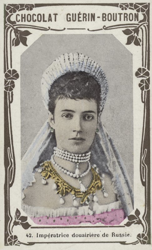 Kaiserinwitwe von Russland von French School