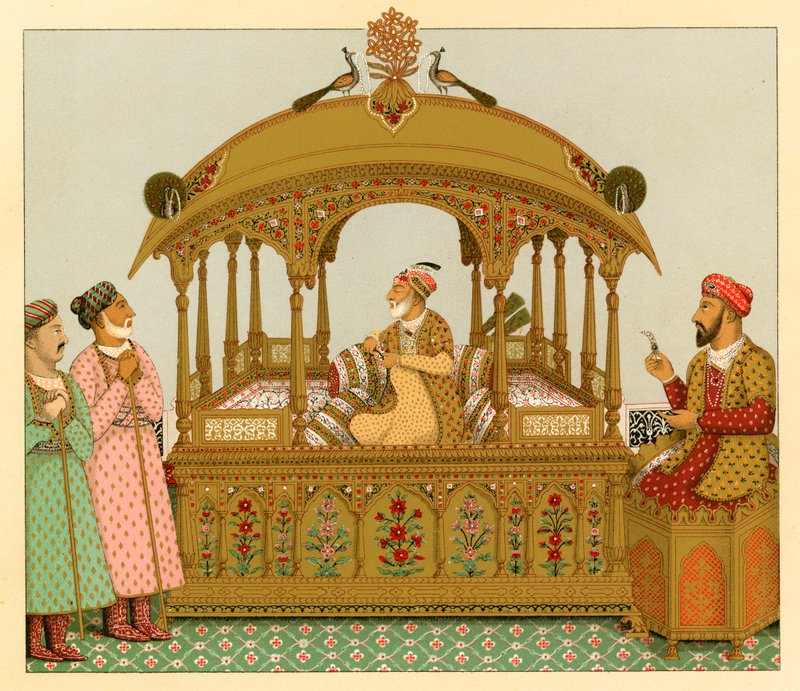 Indische Tracht von French School