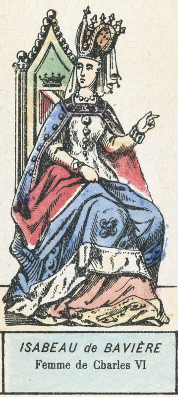 Isabeau von Bayern, Frau von Karl VI. von French School