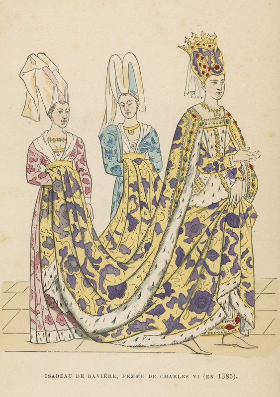 Isabeau von Bayern von French School