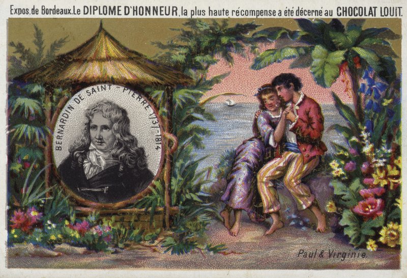 Jacques Henri Bernardin de Saint Pierre, französischer Schriftsteller und Botaniker von French School