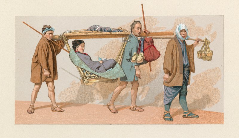 Japanische Tracht von French School