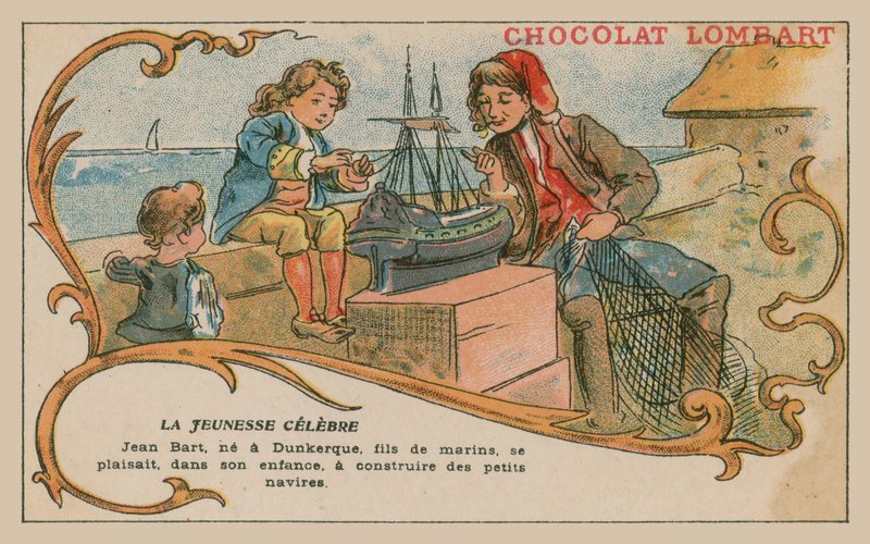 Jean Bart, Marinekommandant und Freibeuter des späten 17. Jahrhunderts, als Junge von French School