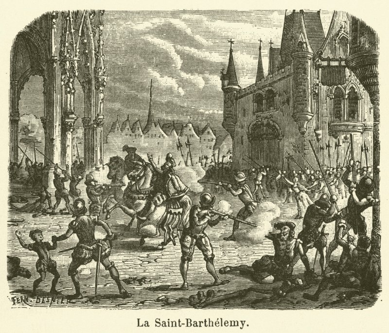Die Bartholomäusnacht von French School