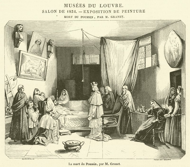 Der Tod des Poussin von French School