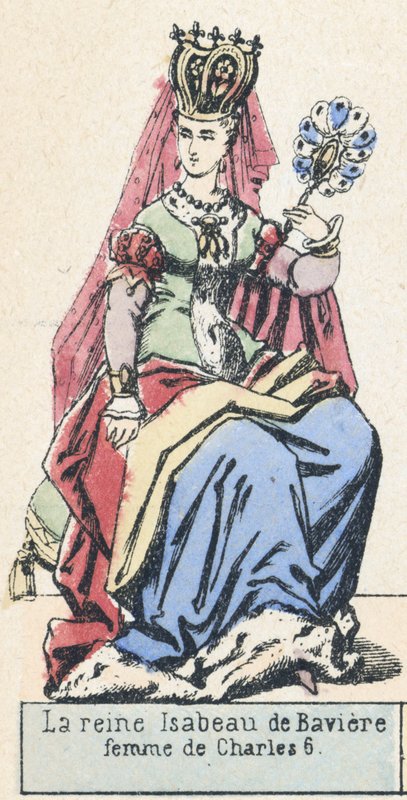 Königin Isabeau von Bayern, Frau von Karl VI. von French School