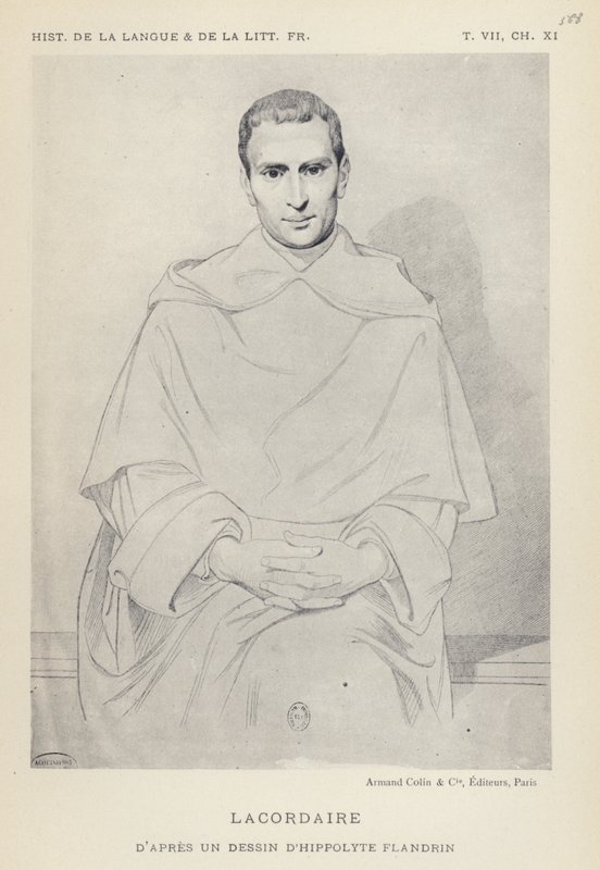 Lacordaire (Lithographie) von French School